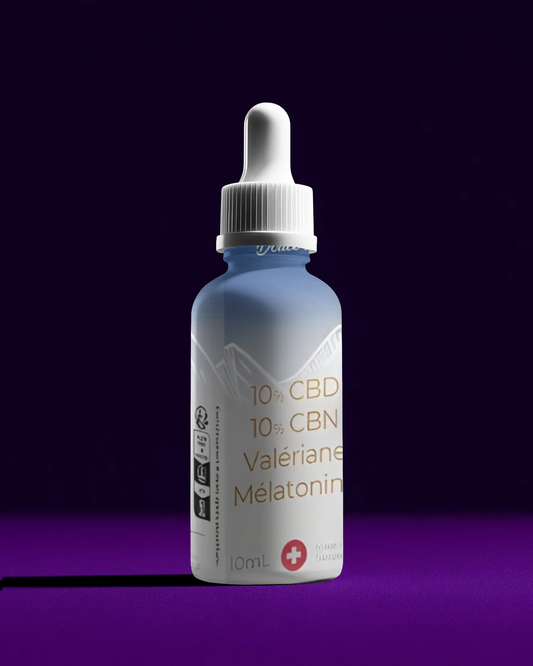 Huile CBD 10% Douce nuit