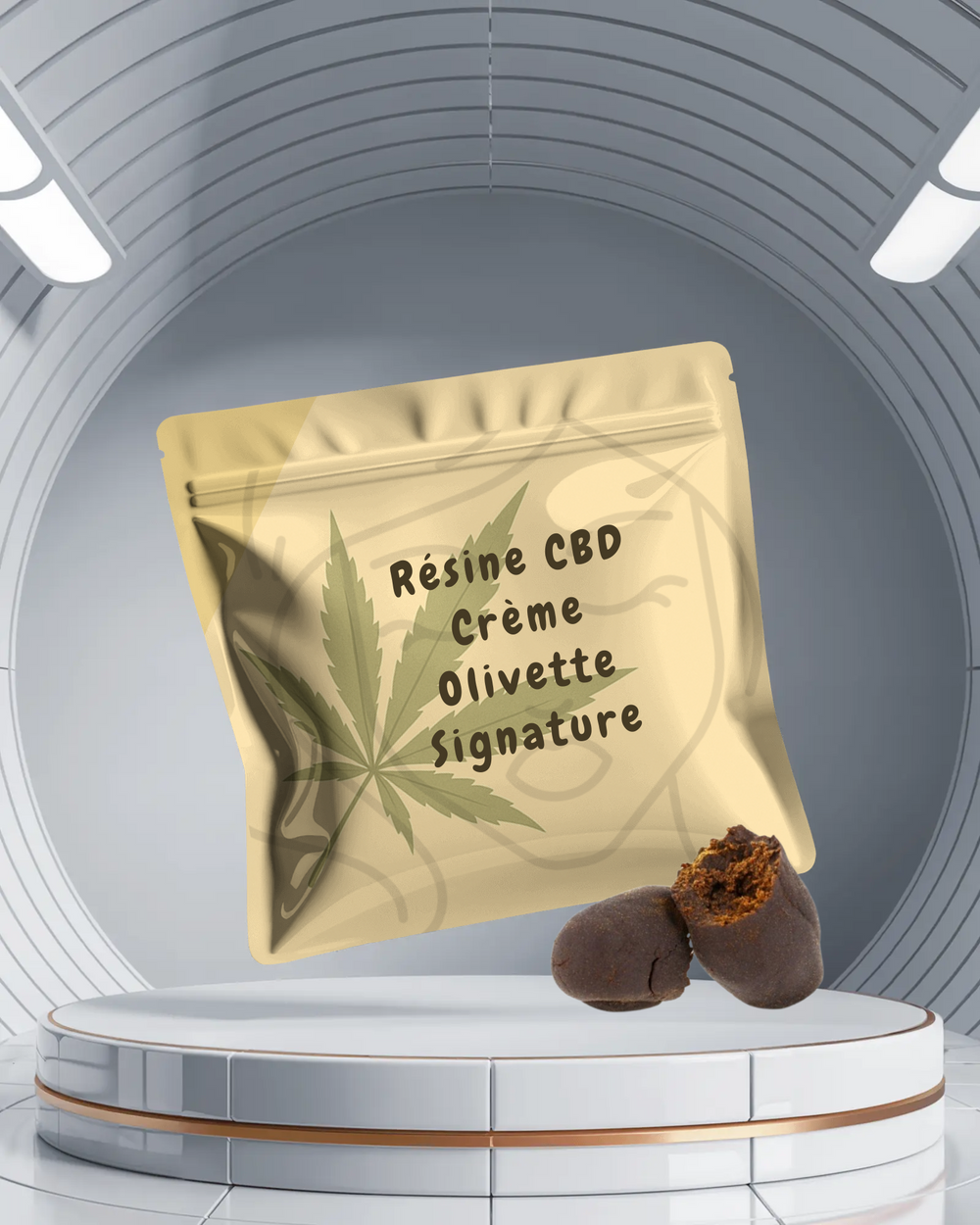 Résine CBD CRÈME OLIVETTE
