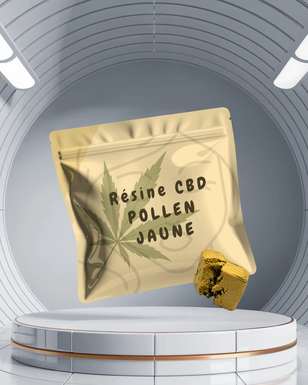 Résine CBD 3gr - POLLEN JAUNE | LA RÉSINE FRANÇAISE