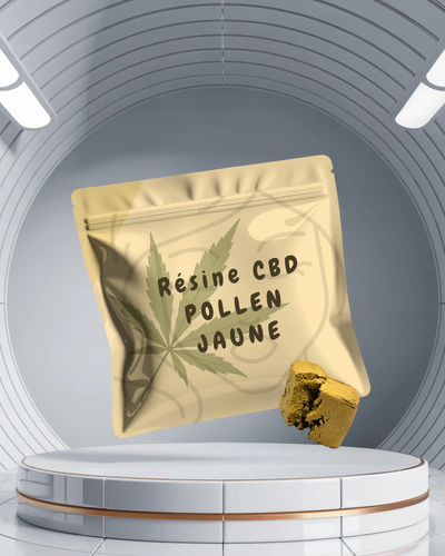 Résine CBD 3gr - POLLEN JAUNE | LA RÉSINE FRANÇAISE