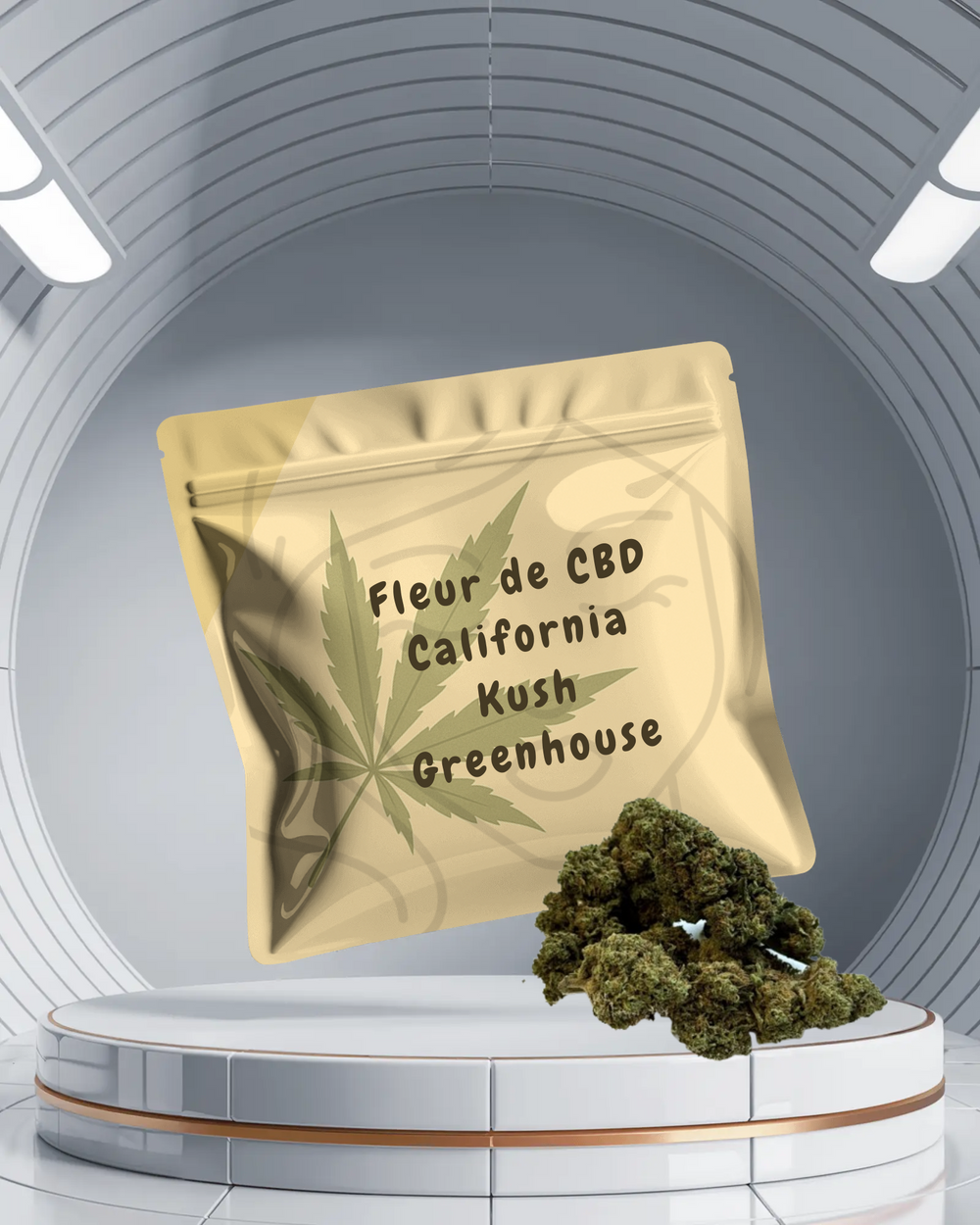 Fleur de CBD California Kush Greenhouse Premium