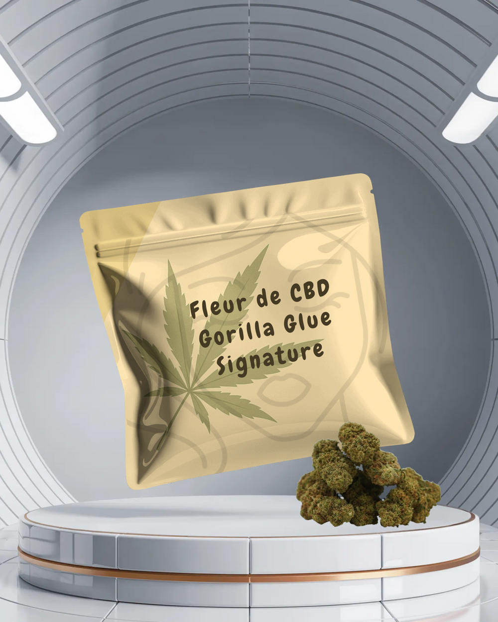 Fleur de CBD Gorilla Glue Greenhouse 2g