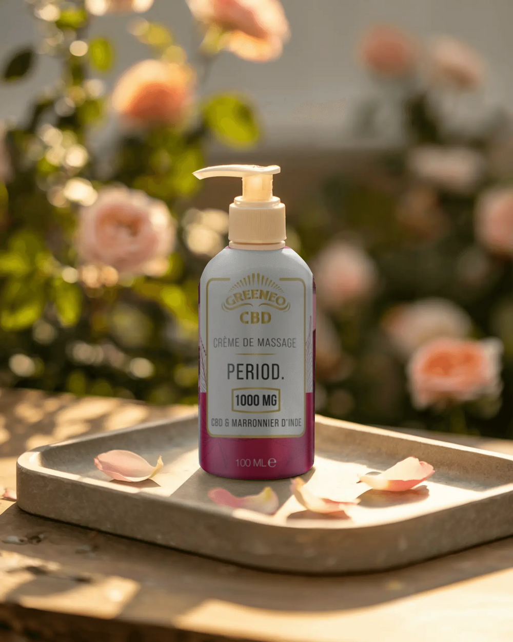 🌿Crème de massage CBD période