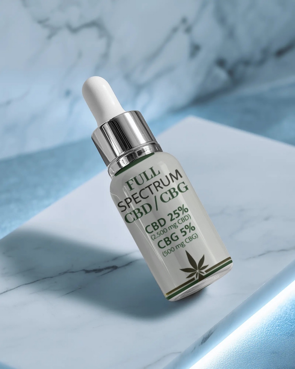 Huile CBD CBG Premium 25%+5% Full