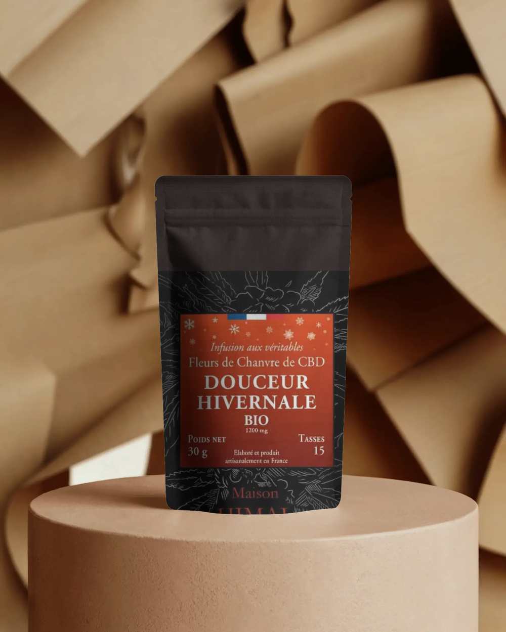 Tisane CBD Bio Douceur Hivernale OzeaLab