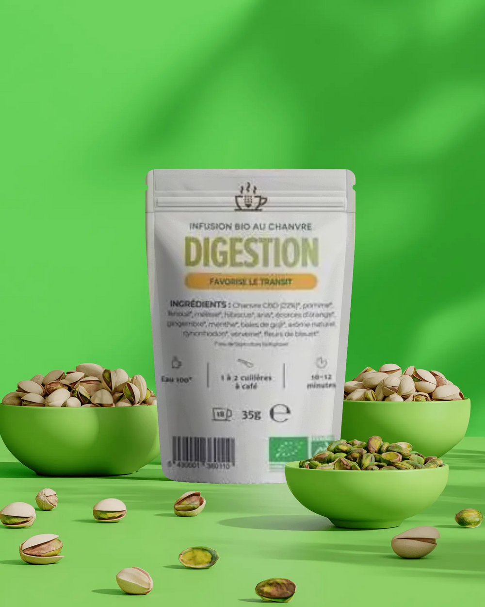 Tisane CBD bio digestion