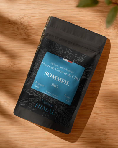 Tisane CBD bio sommeil - en vrac | MAISON HIMAL