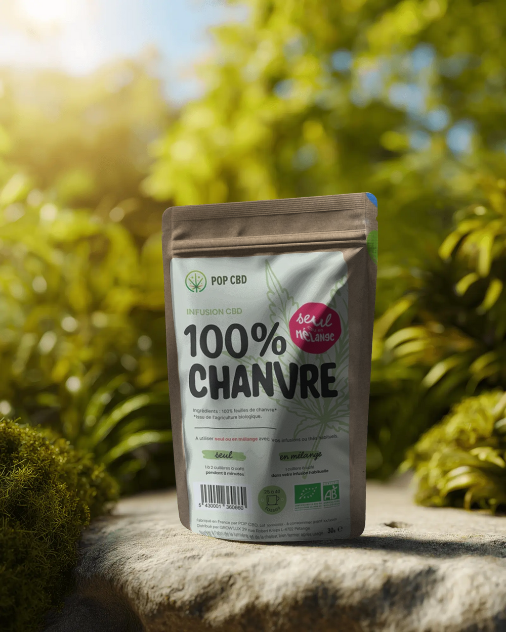 Tisane Bio 100% Chanvre 30g