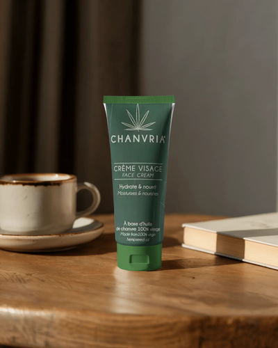 🌿Crème Visage Huile de Chanvre Bio