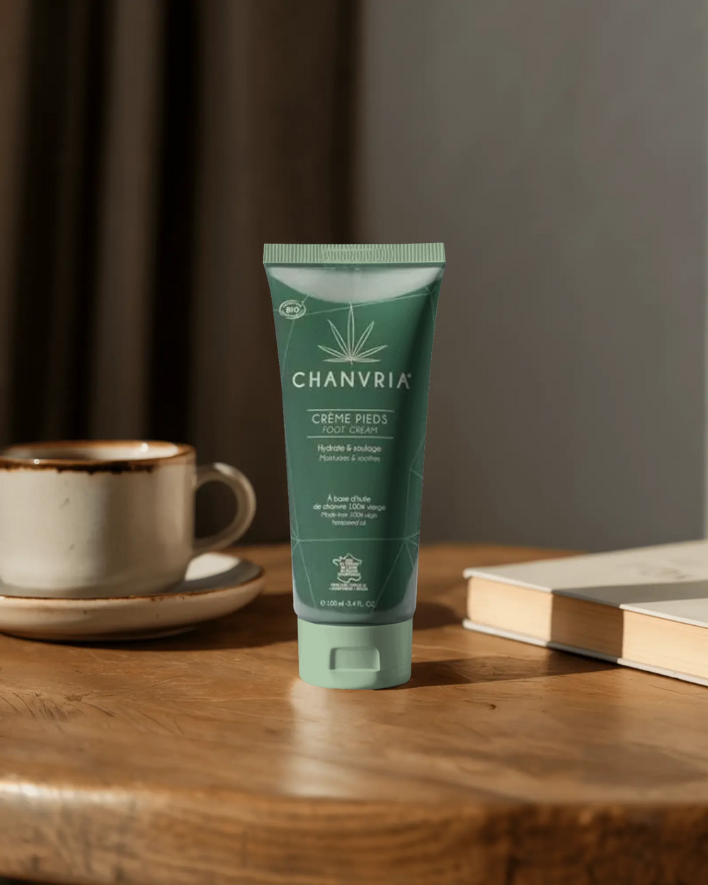 🌿Crème Pieds Réparatrice Bio - Huile de Chanvre Premium